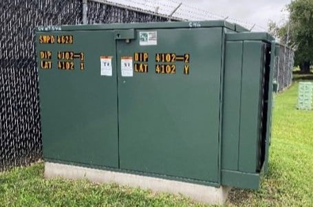 An S&C Remote Supervisory PME PadMounted Switchgear unit An S&C Remote Supervisory PME PadMounted Switchgear unit