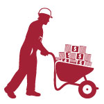 Money Wheelbarrow Icon Money Wheelbarrow Icon